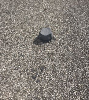 Ballasted gravel roof and drain in Scarborough, ON