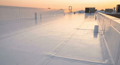 PVC polyvinyl chloride roofing membrane pros and cons diagram