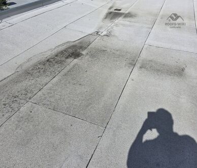 Rooftop HVAC units on a commercial flat roof in Los Angeles, CA