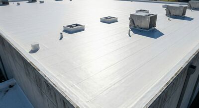 TPO thermoplastic polyolefin roofing membrane pros and cons diagram