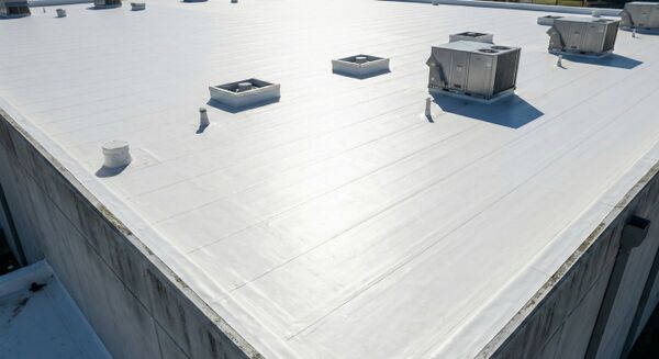 TPO vs EPDM vs PVC roofing membrane comparison chart showing pros and cons of each single-ply roofing system