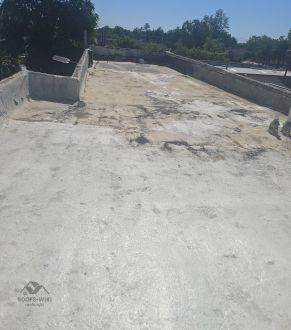 Commercial flat roof membrane in Lodi, CA